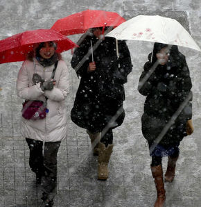 İstanbul'a kar geliyor