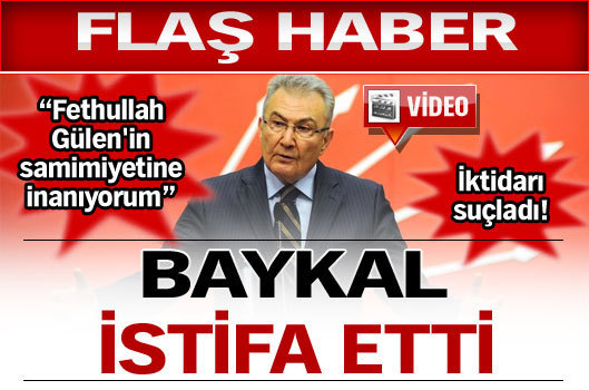 Baykal istifa etti! - Kaset ve suikast iddias�
