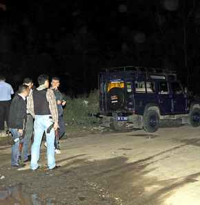 Giresun'da polis otosuna saldırı!