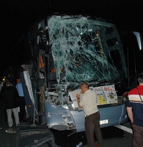 Bolu'da trafik kazası
