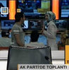 Erdoğan konuşurken, el şakaları yapılıyordu