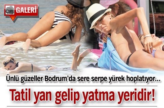 Tatil yan gelip yatma yeridir! GALER�