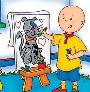 Caillou&rsquo;nun gizli tehlikesi