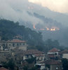 Bergama'da orman yang�n�