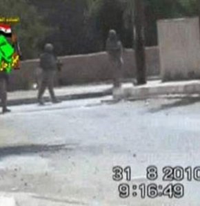 ABD askeri böyle vuruldu - VİDEO 