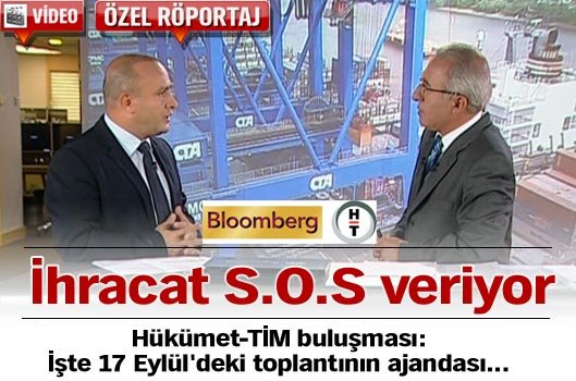 İhracat S.O.S veriyor