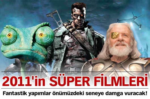2011'in süper filmleri