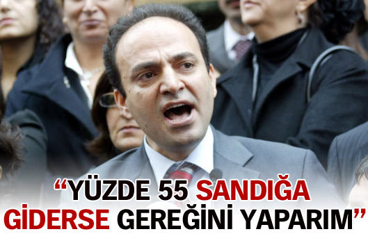 Osman Baydemir imalı konuştu