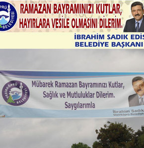"Hayırlara vesile olması" sözüne sansür