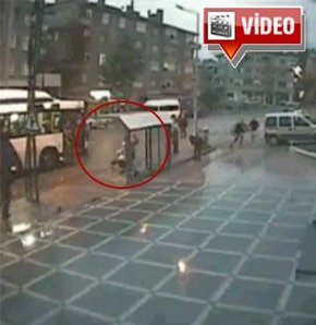 Saniye saniye cinayet! VİDEO