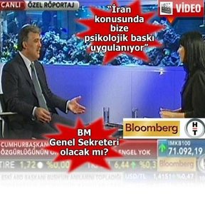 “İran konusunda bize psikolojik baskı uygulanıyor”