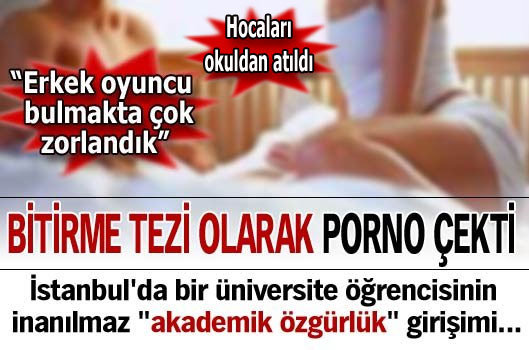 İstanbul Bilgi Üniversitesi’nde porno film skandalı