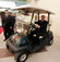 Güneş enerjili araçlar golf sahasında!