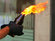 Polis aracına molotoflu saldırı!