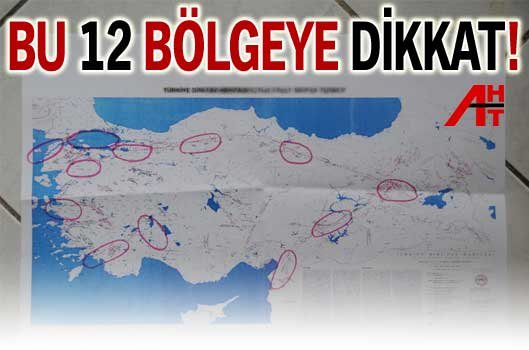 Bu 12 bölgeye dikkat!