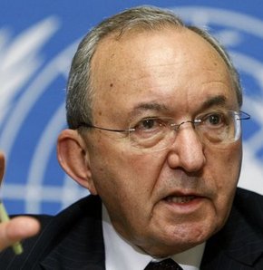 Kendi Filistin raporunu köşe yazısıyla tashih etti 