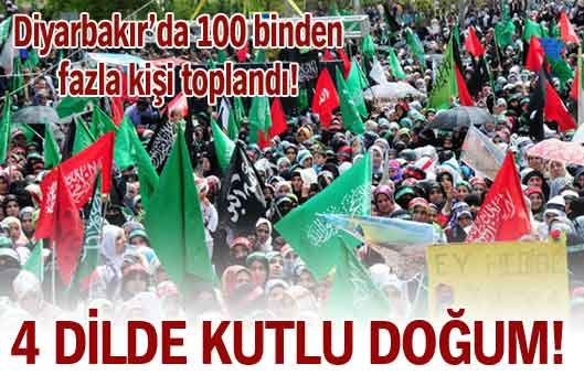 Diyarbakır'da 4 dilde kutlu doğum!