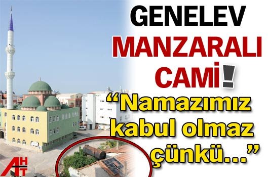 Genelev manzaralı cami!