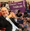 Hıncal Uluç'a "Defne Joy" protestosu