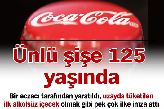 Ünlü şişe 125 yaşında!