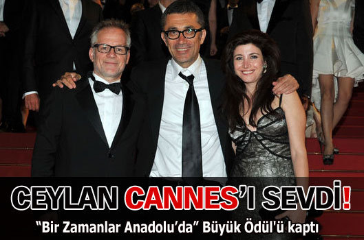 Ceylan Cannes'ı sevdi!