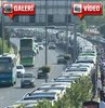 Metrobüs'te görülmemiş çile! GALERİ/VİDEO