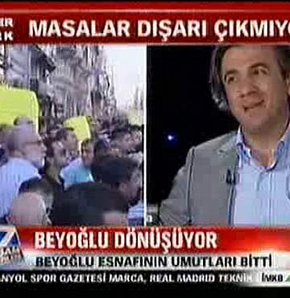 Beyoğlu esnafının umutları bitti!