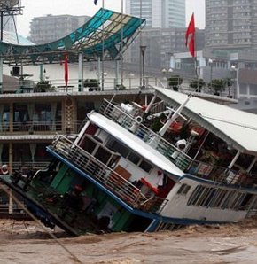Çin'de sel felaketi
