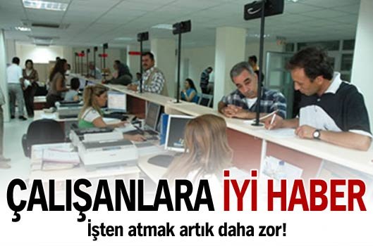 Çalışanlara iyi haber