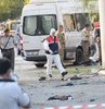 Jandarma karakolu önünde patlama!