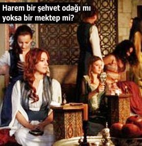 Haremde çırılçıplak uzanan kadınlar var mıydı? 