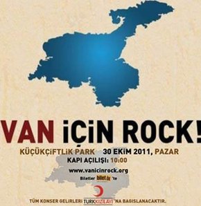 'Van İçin Rock'a boş gelmeyin
