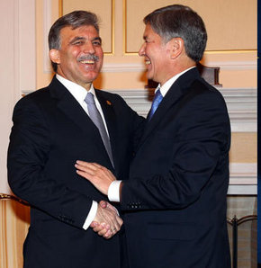 Cumhurbaşkanı Gül Kırgızistan'da