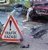 TÜBİTAK servis minibüsü devrildi