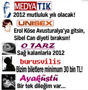  Haberturk.com blog yazarları 2012'den ne bekliyor?