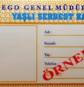 EGO'dan yaşlı kart sahiplerine çağrı