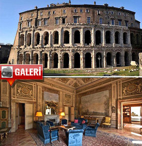 satılık saray, saray, roma, palazzo orsini, iris origo, imparator augustus, kolezyum