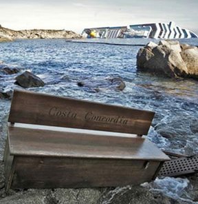 Costa Concordia İtalya Giglio adası müzayede