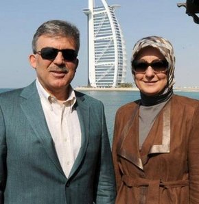Abdullah Gül eşi Hayrünnisa Gül Dubai