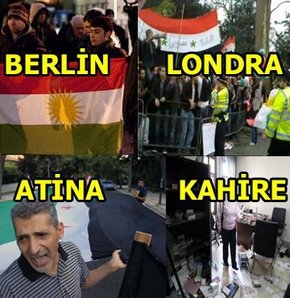Suriye büyükelçilikleri, Atinadaki Suriye büyükelçiliği, Londra'daki Suriye büyükelçiliği, Kahire'deki Suriye büyükelçiliği, Berlin'deki Suriye Büyükelçiliği, Beşar Esad, Suriyeli muhalifler, Tunus, Suriye büyükelçisi