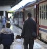 Tren ve garlar doğal film platosu oldu