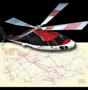 elektrik elektrik kesintileri helikopter elektrik hatları
