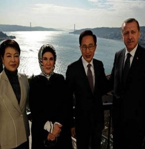 Hem çalıştılar hem  Boğaz keyfi yaptılar