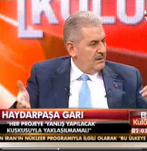 "Haydarpaşa aynen korunacak" Binali Yıldırım Basın Kulübü'nde