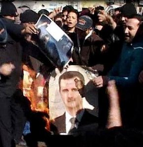 Gösteriler Şam'ın merkezine ulaştı -VİDEO-Esad-Suriye-Muahlifler