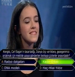 Kim Milyoner Olmak İster'de liseli kızın başarısı