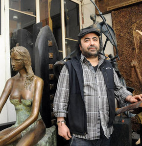 Ödül canavarı heykeltıraş GALERİ