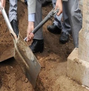 Dargeçit kazısında kafatası çıktı