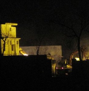 El-Kaide lideri Ladin'in saklandığı ev yıkılıyor