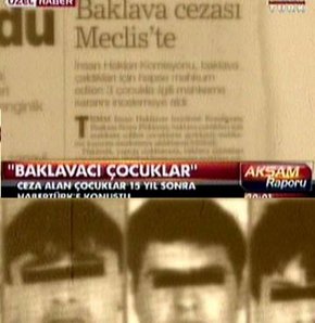 'Baklava çalan' çocukları hatırladınız mı?